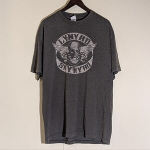 Lynyrd Skynyrd Men's Dark Gray Graphic Tee